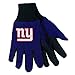 NFL Football Multi Color Team Logo Sport Gloves - Pick Team (New York Giants)
