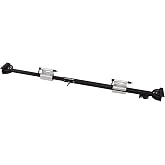 Swagman Pick Up Truck Bed Bike Rack &ndash; Compression Fits on the edge of your Pick Up Truck Box, Fork Mount Carrier for 9mm Quick Release Bikes