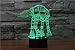 Star Wars AT-AT Night Light 3D LED illusion 7 Color Touch Button Desk Lamp Room Decor Light