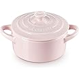 Le Creuset Stoneware Mini Round Cocotte, 8oz, Shallot