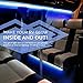 OPT7 Aura LED Trailer RV Underbody/Awning or Interior Lighting Kit – Full Color Spectrum- 4 Smart-Color Glow Stripthumb 3