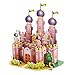 3D Puzzle Creative Handmade Assemble Jigsaw Toys Pink Princess Castle (35 Pieces)