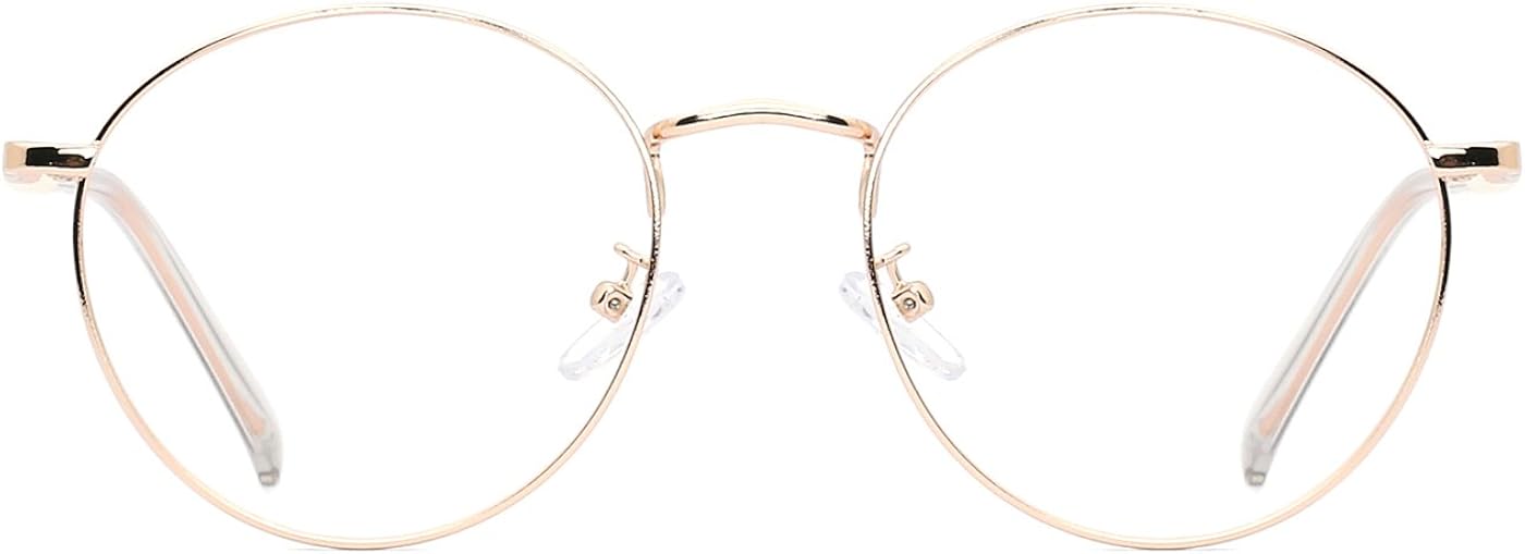 big gold rimmed glasses