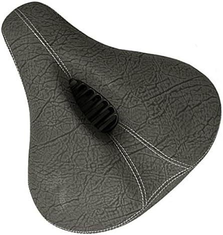 KMY Big&amp;Wide Men's ARS Bike Seat - Prostate Protective Mountain Road Bike Cruiser Saddle -Cycling, Bicycling, Touring Bicycle Seat with Ultra Soft Cushion - Bulk Packing