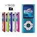 Tomameri - MP3 / MP4 Player with Rhombic Button- Blue primary