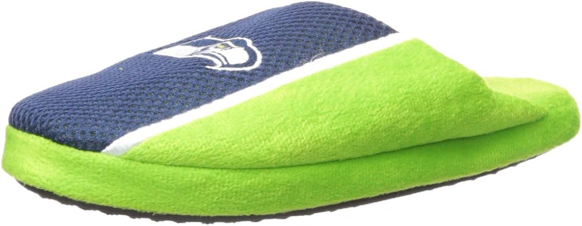 FOCO NFL Unisex-Adult-child Split Color Slide Slipper : Clothing