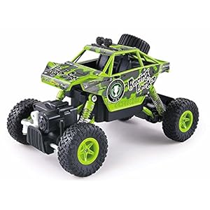 The Flyers Bay Rock Crawler The Mean Machine 1:20 Scale 4 WD Rally Car, Green