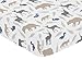 Sweet Jojo Designs Fitted Crib Sheet for Woodland Animals Baby/Toddler Bedding Set Collection - Animal Print