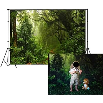 Amazon.com : Laeacco 10x7ft Fairytale Dreamy Jungle Forest