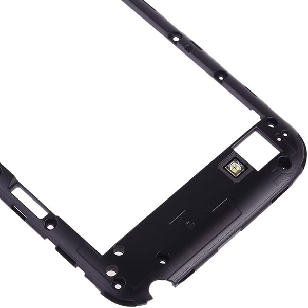YGMOTO XGU AYSMG Back Plate Housing Camera Lens Panel for Blackberry Q20 Black Color Black