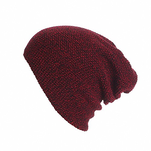 Maoko Unisex Slouchy Winter Hats Knitted Skull Caps Soft Warm Beanie