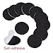 Outus Black Adhesive Felt Circles for DIY and Sewing Handcraft, 1 Inch and 1.5 Inch, 100 Pieces