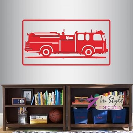 Amazon Com Wall Vinyl Decal Home Decor Art Sticker Fire