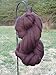 Shep's Dark Chocolate Brown Merino Wool Top Roving Fiber Spinning, Felting Crafts USA (1lb)