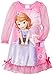 Disney Little Girls' Sofia The First Costume Sleep Gown, Pink, 2T