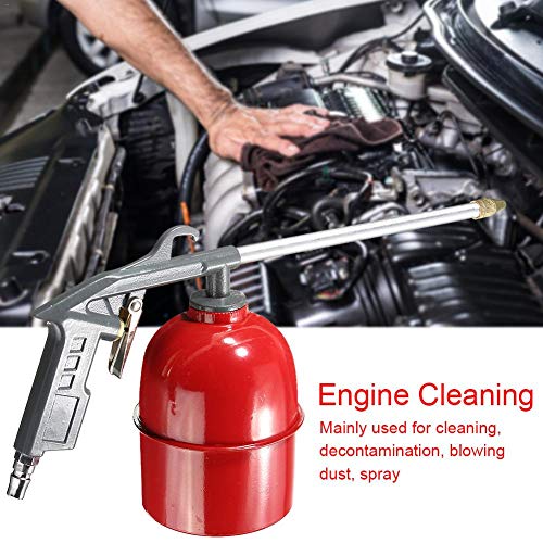 Bulary Auto Car Engine Cleaning Guns,Pneumatic Tool for Car Wash,Solvent Air Sprayer Degreaser Siphon Tools Gray for Motor Care Car Tools Keep Accessories - Thumbnail 6