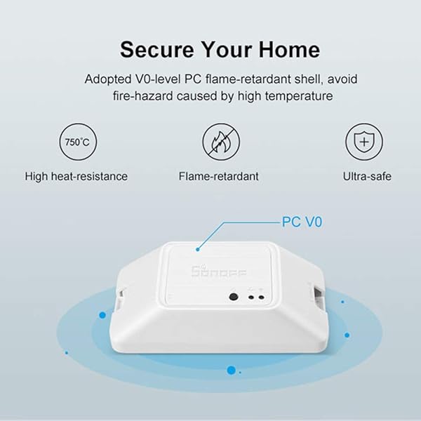 OWSOO Interruptores de Mdulo Inalmbrico Smart Switch BASICZBR3 Zigbee DIY Control Remoto Compatible con Alexa SmartThings Hub para Smart Home