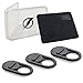 Webcam Cover Slider 3-Pack - Black - Protect Your Privacy on ALL Your Devices - Computers Laptops Tablets Smartphones PS4 Xbox - Avoid Cam Hacks