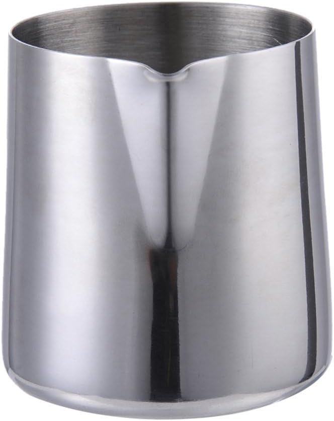Ideapark Milk Frothing Jug 350ml 12oz Stainless Steel Milk Pitcher Cup Barista Milk Jug and Latte Decorating Art Pen for Making Coffee Cappuccino Frothing Milk Coffee Machine