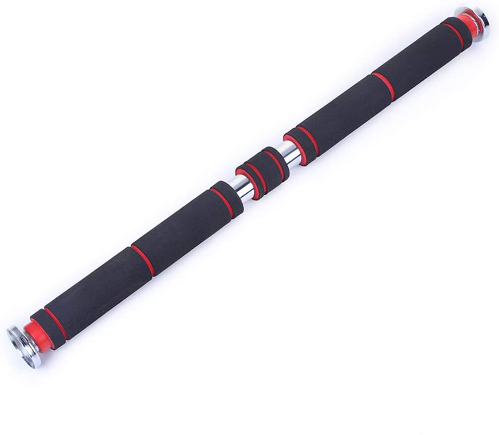 Chenghe Pull Up Bar - Locking Doorway Pullup Bar/Chin up Bar with Extended Hand Grips Trainer for Home Gym Exercise Adjustable 26 to 39 Inches Length