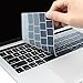 Dongke Ultra Thin Gradient Color Silicone Keyboard Protector Cover Skin for New Version MacBook Pro 13 (A1706) & MacBook Pro 15 (A1707) with Muti-Touch Bar (2017 & 2016 Release) (Gradient Grey)
