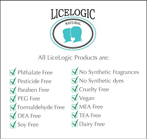 Licelogic Natural Lice Prevention Hair Spray Repels Super Lice 8