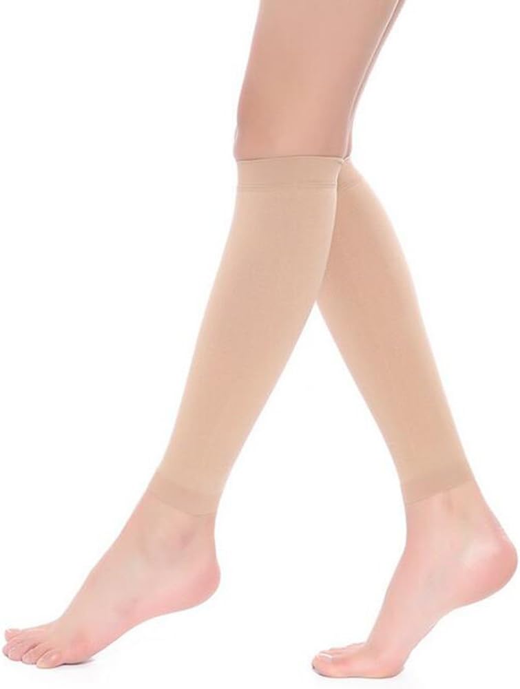 KOOCHY Knee High Compression Stockings,20-30 mmHg Firm Support Medical Gradient Compression Socks for Women & Men,Medical Support Hose Treatment Varicose Veins Swelling
