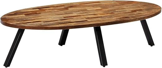 Amazon De Festnight Couchtisch Holz Wohnzimmertisch Rustikal Sofatisch Wohnzimmer Holztisch