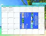 2017 Academic Year Tropical Beaches Binder Calendar by 