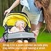 Innokids Kids Travel Tray Children Car Seat Activity Snack and Play Desk with Detachable Organizers for Car Plane and Baby Stroller (Gray)