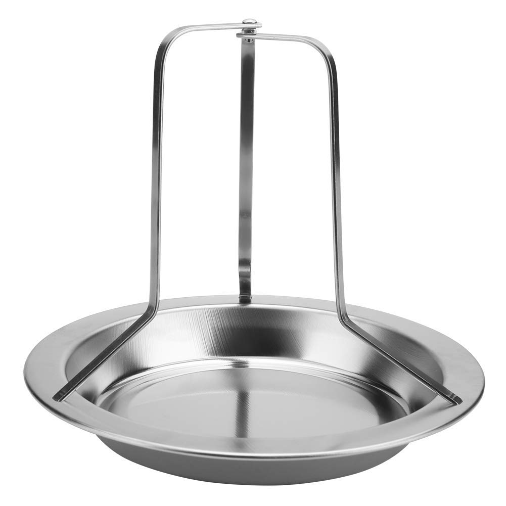 1Pc Stainless Steel Upright Roast Chicken Holder Roaster Rack Barbecue Grilling BBQ Tools Accessories