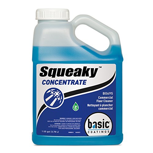 Basic Coatings SQK CONC GAL Squeaky Concentrate Cleaner, 1 gal (Best Commercial Floor Cleaner)