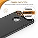 iPhone 7 Case iPhone 8 Case, Leseeing iPhone 7 Cover, Case for iPhone 7/ Case for iPhone 8, Black Carbon Fiber iPhone 7 Case Compatible iPhone 8 Case - Black