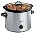 Crockpot Manual 3-Quart Slow Cooker Silver