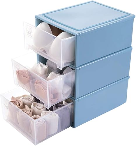 Storage Box Caja de Almacenamiento con 3 cajones Grandes de ...