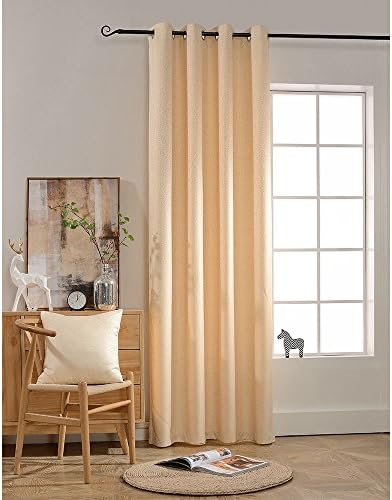 BOKO Curtains Blackout curtains Window curtains livingroom Curtains, 54X84 inches, Curtains for Bedroom, Curtains for Livingroom, Comes with a Pillow Cover in the Same Fabric