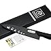 iHOMEER 8 Inch Ceramic Chef Knife Infinity Blade Ceramic Kitchen Knife Healthy Chef Cutlery Ergonomic Handle Chef's Knives with Sheath Black