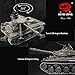 Heng Long Pro Edition TK6.0 Remote Control 2.4Ghz 1/16 Scale US Army M41 Walker Bulldog Infrared Battle RC Tank That Shoot Airsoft BBS, RC Main Battle Tank Steel Alloy Gearbox