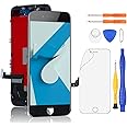 Yodoit for iPhone 7 Screen Replacement LCD 4.7 inch Touch Display Digitizer with Repair Tool Kit, Compatible with Model A1660