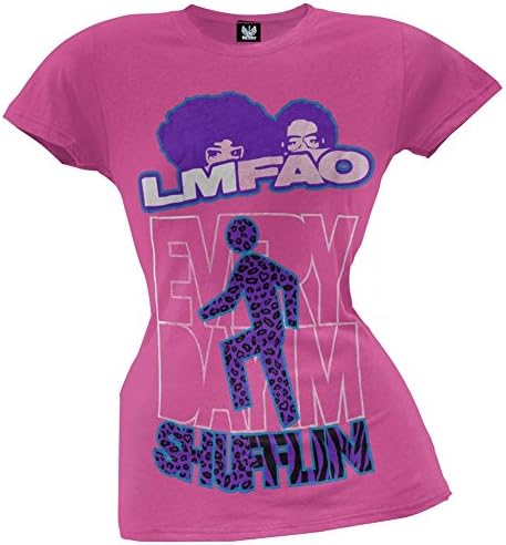 LMFAO - EDIS Juniors T-Shirt - X-Large Pink