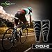 Calf Compression Sleeve Toeless Compression Socks Women & Men Best Footless Leg Support Sleeves for Calves - Improve Circulation for Shin Splint, Calf Pain Recovery, Running, Cycling, Travel, 1 Pair