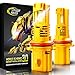 Cougar Motor Wireless 9007 LED Headlight Bulb, 12000Lm 6500K Slim All-in-One Conversion Kit - Cool White