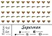 Superman Waterslide Nail Decals - 50pc