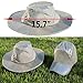 Arctic Hat Sunscreen Cooling Hat Heatstroke Protection Cooling Cap Wide Brim Hat for Men Women (2 Pack(Hat + Cap))