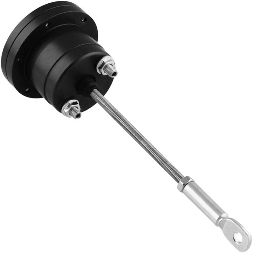 KAKAT Turbocharger Wastegate Actuator Bypass Valve-Universal Turbo Internal Wastegate Actuator for RB20 7psi-26psi 4 1/4" - 5 1/4" Rod 7.5mm Hole (Black)