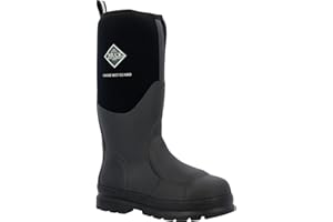 Muck Chore Classic Tall Steel Toe Men's Rubber Work Boots with Metatarsal Guard