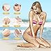 Wax Warmer Kit for Hair Removal Home Waxing with 7oz Hard Wax Beans(Chamomile) & 3.5oz Brazilian Wax & 15ml PostWax Lotion for Bikini Waxing or All Body Formula (White)