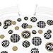 Big Dot of Happiness Adult 70th Birthday - Gold - Birthday Party Giant Circle Confetti - Party Decorations - Large Confetti 27 Count