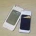Magic Vosom Card Secure Holder Stick on Lycra Wallet Pouch Support iPhone 6 7 Samsung Galaxy and Blu Smartphones Grey