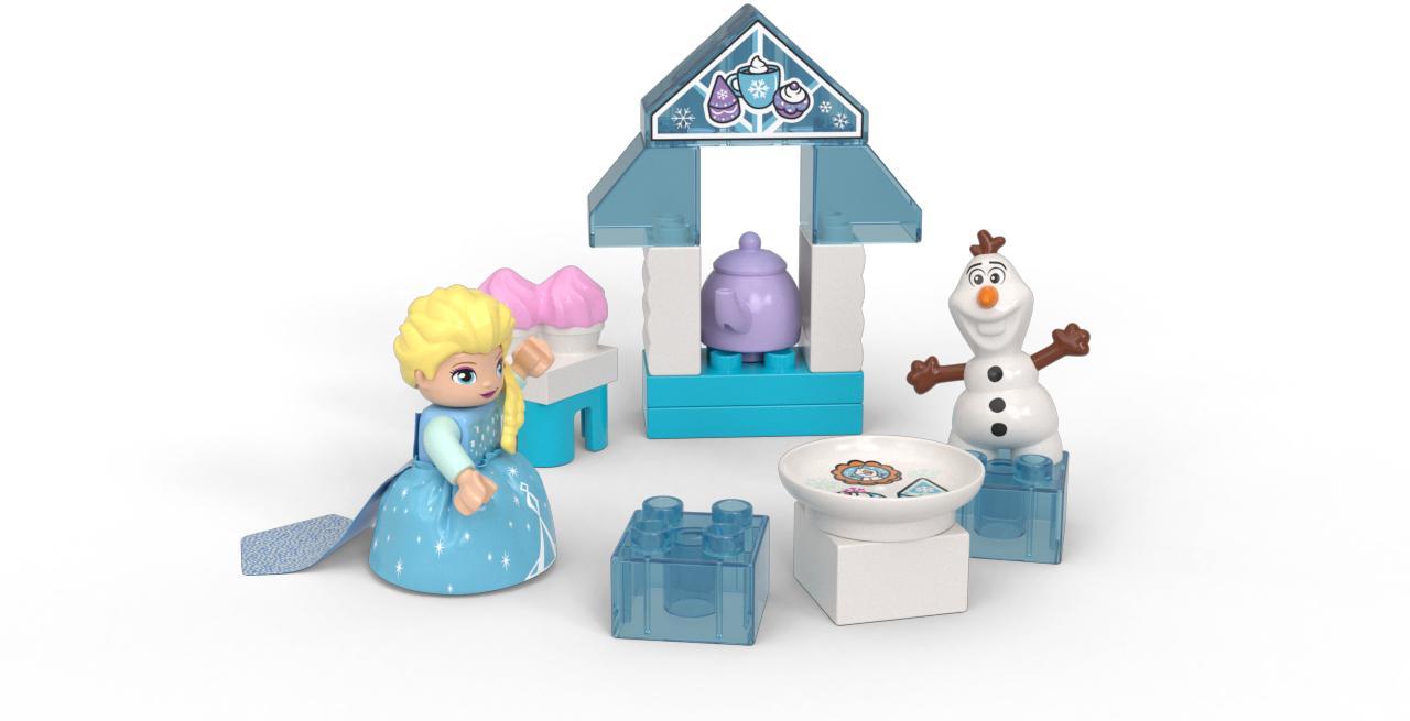 lego duplo elsa and olaf tea party